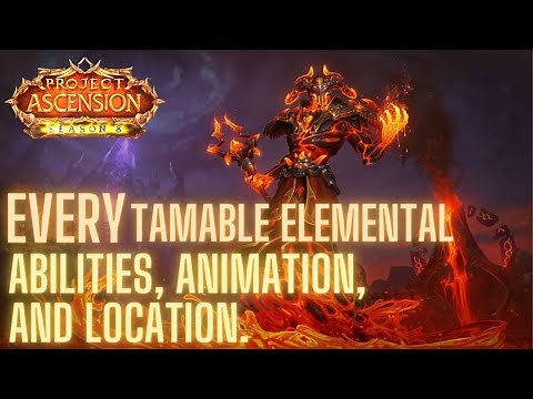 i tamed EVERY Elemental on Project Ascension ... | Season 8