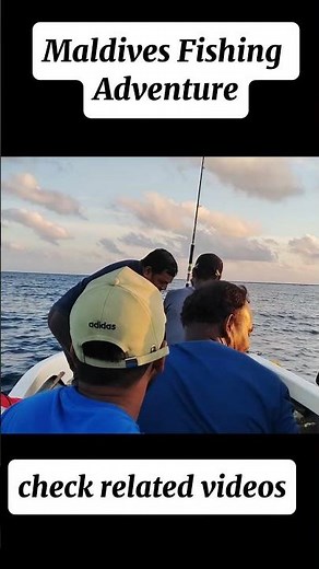 Epic Deep Sea Fishing Adventure in the Maldives! 🌊 Caught Huge Fish on Our Boat Trip!