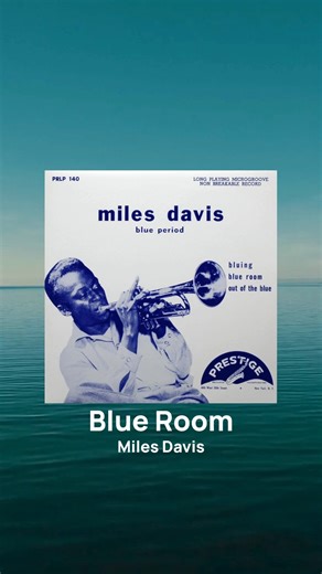 On this day in 1951, Miles recorded the melancholy and cool “Blue Room” along with three more tracks appearing on ‘Blue Period’ and ‘Modern Jazz Trumpets.’ This marked Miles’ first session under his deal with Prestige. | Miles Davis