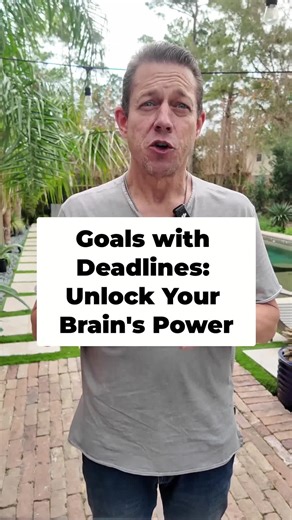 Goals need deadlines! Your brain craves structure. Add a date to your goals TODAY. #ProductivityHacks #GoalSetting #Mindset #ThinkAndGrowRich