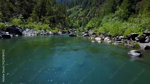 Smith River Northern California Redwood National Park Drone Aerial