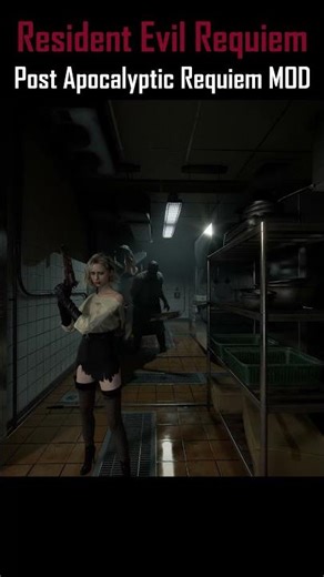 Post Apocalyptic Requiem MOD #gaming #residentevil #gameplayvideo #residentevil9