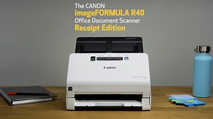 Canon ImageFORMULA R40 Receipt Edition Office Document Scanner