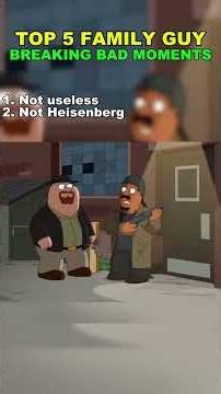 Top 5 Family Guy Breaking Bad Moments 😭💊🔥