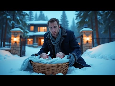 Billionaire Finds Twin Babies Crying on Christmas Eve — What He Sees Next Breaks His Heart
