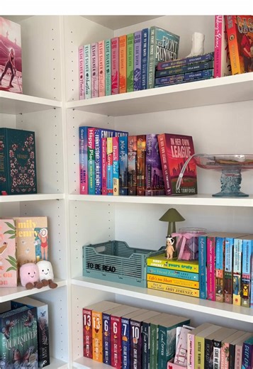 Organizing New Bookshelves: A BookTok Aesthetic