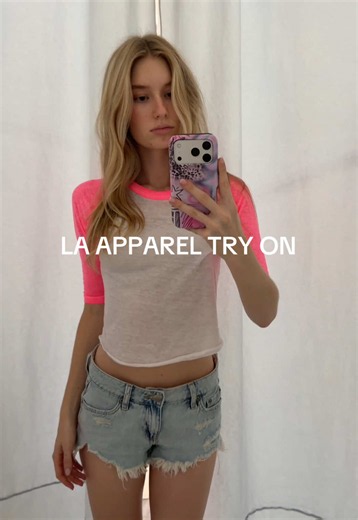 Try on at @Los Angeles Apparel 💞🏝️🪽 everything was soooo good ⭐️ #la #losangelesapparel #tryon #shopping #buyorbye