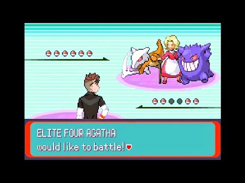 Pokemon Team Rocket Edition - Elite Four Agatha, League Takeover Questline (Hard Mode)