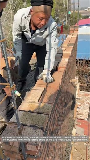 Laying the Top Course: Mortar, Line, and Level