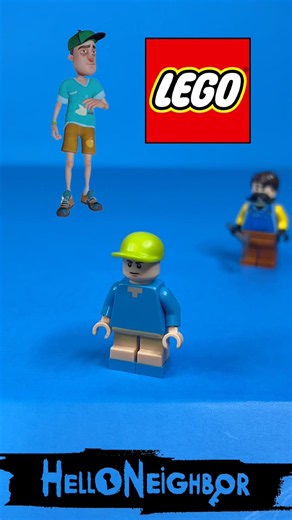 Building Nicky Roth from Hello Neighbor in LEGO