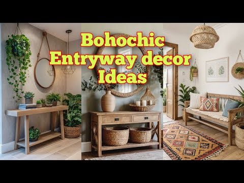 Boho Chic Entryway Ideas ✨ | Cozy & Inviting Decor Tips for the Perfect First Impression