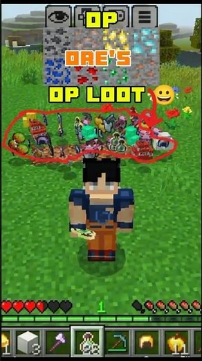 Minecraft But Ores Are OP! (Overpowered Ores Mod)