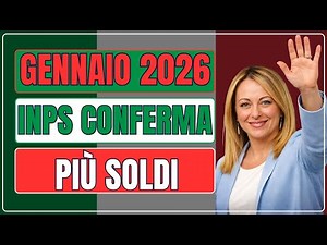 Pensioni Gennaio 2026: Tutti gli Aumenti INPS CONFERMATI | Ecco Quanto Incassi al Mese!