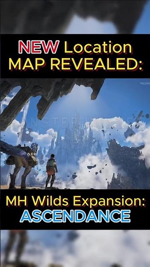 New Map Revealed! - MH Wilds Ascendance Expansion #mhwilds