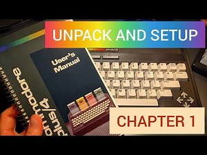 Commodore Plus/4 User's Manual | Chapter 1 - Unpacking and Setting Up | Simple and easy setup