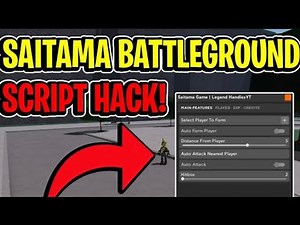 Saitama Battlegrounds Script GUI Hack (AUTOFARM, INVISIBLE, GODMODE, AND MORE) *PASTEBIN*