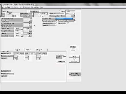 Hydranautics RO analysis