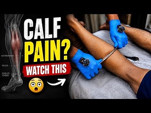 ASMR Deep Calf Pain Relief | Deep Tissue + scrapping massage