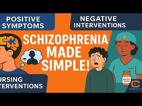 “Schizophrenia Spectrum Disorders Explained | Positive vs Negative Symptoms, Phases & Nursing Care”