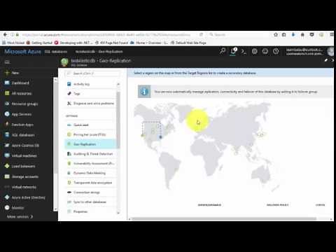 How To Configure GEO Replication for Azure SQL Databases