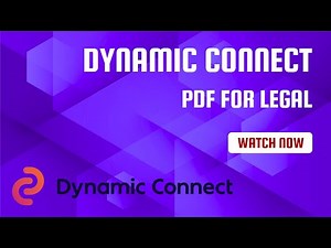 Dynamic Connect - PDF for Legal