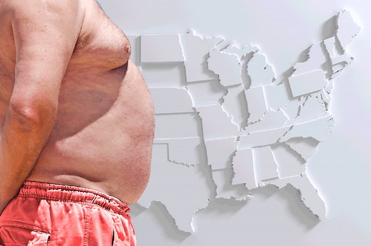 America’s 100 most obese cities revealed — and the top 10 have something in common