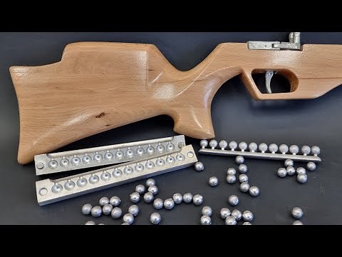 Make your own DIY Slingshot Ammo - Casting Slingshot Lead Balls