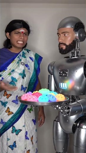 Samosa mokka 😁 to robot