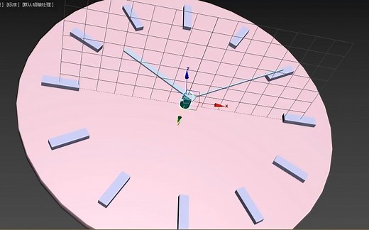 【3dsMax建模】钟表盘时间