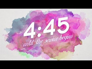 Easter Watercolor Countdown | Life Scribe Media | WorshipHouse Media