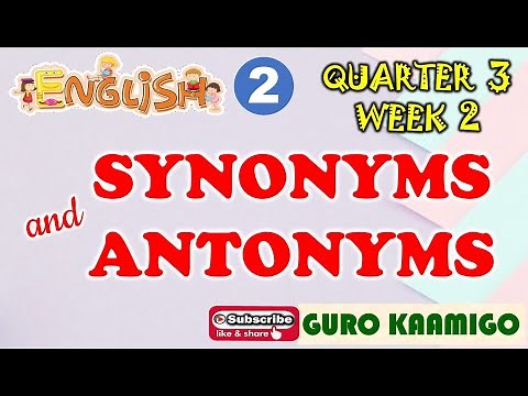 English 2 Quarter 3 (Week 2)