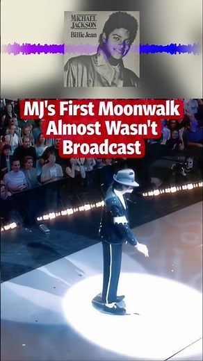 MJ's First Moonwalk Almost Wasn't Broadcast 🕺