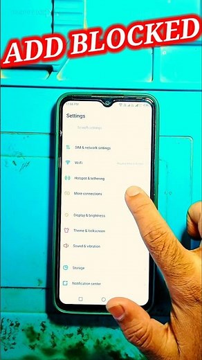 how to ad blocking in mobile #Shorts
