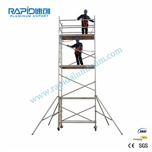 [Hot Item] En1004 Aluminium Construction Frame Scaffold Aluminum Mobile Tower