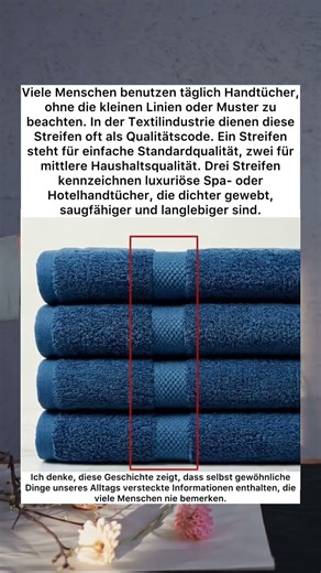 Das Geheimnis der Handtücher 🧺 #Alltagswissen #Fakten