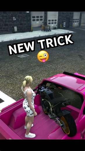 Trying a new trick on GTA 5 online | Pinky Jinx 💕 #gtaonline #gta