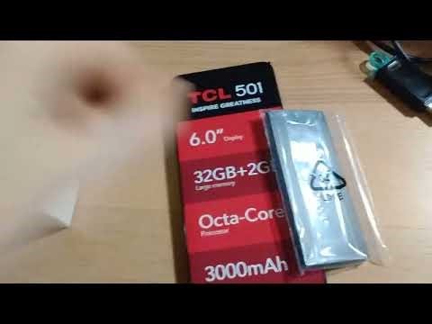 Unboxing TCL 501 - Unpacking TCL 501