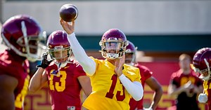WATCH: USC Spring Practice No. 13 Highlights (4/19)