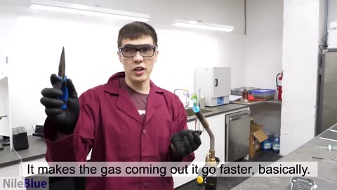 Liquid rocket slow-mo adventure