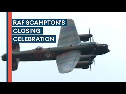 Flypast and parade as RAF Scampton celebrated at closing ceremony