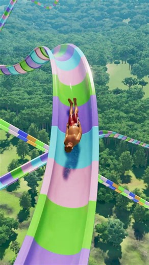 I Was NOT Ready For This 😨💦 | Planet Coaster 2 #planetcoaster2 #waterslide #slide