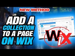 How to add a collection to a page on wix 2025