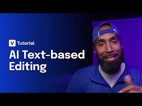 AI Text-based Editing with Alex Acosta | VEGAS Pro 22 | Marsai Martin