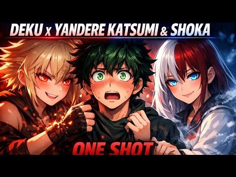 Deku x Yandere Katsumi x Shoka 💔 When Love Turns Dangerous | MHA Texting Story