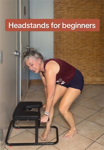 Headstand for Beginners Using an Inversion Stool