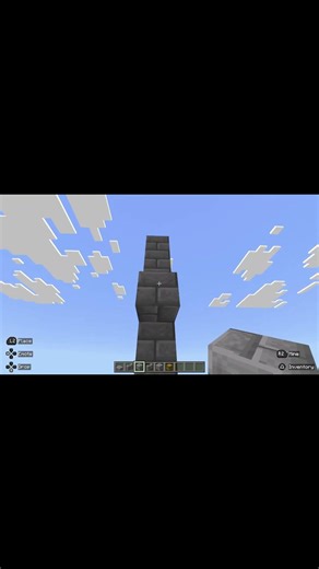 Building a Stone Brick Wall That Looks TOO GOOD #minecraft #building #shorts