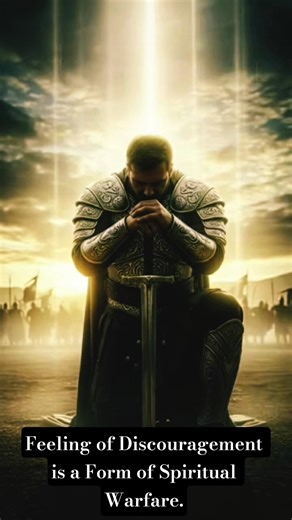 Feeling of Discouragement is a Form of Spiritual Warfare.