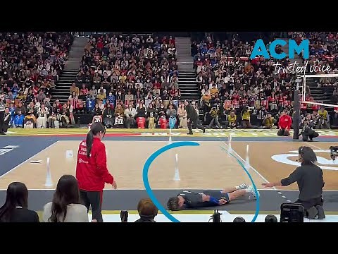 'Extreme apology' goes viral after Japanese volleyball star accidentally clips ballgirl