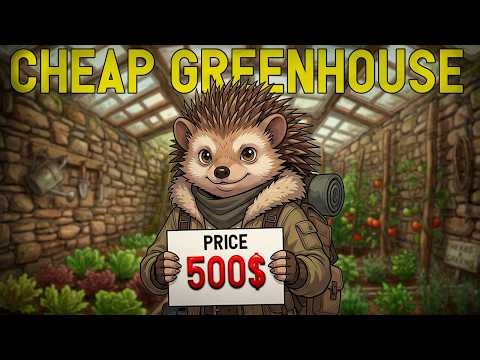 The $500 Cheap Greenhouse That Grows Food Underground (No Sun, No Power)