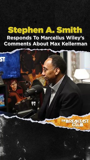 🚨 @stephenasmith addresses #MarcellusWiley comments “I would never in a million years say one black man is scared of the intellect of a white man” . ➡️Check out the full interview out now! . Follow @breakfastclubam 📺